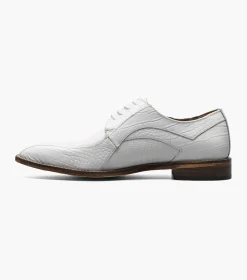 Stacy Adams Turano White Clearance