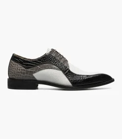 Stacy Adams Turano Black/Grey Discount