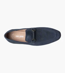 Stacy Adams Wydell Navy Suede Clearance
